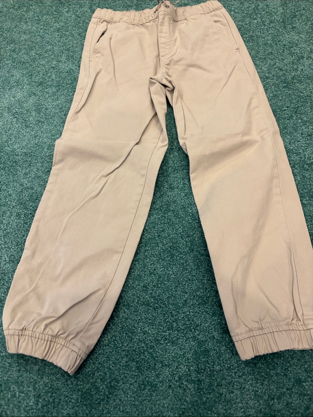 Gap Kids Boys Khaki Pull On Joggers‎ Like new
